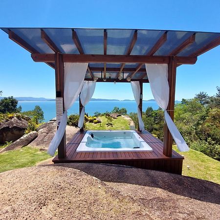 Casa Mirante Do Sol-Vista Exuberante Com Spa Governador Celso Ramos Eksteriør billede