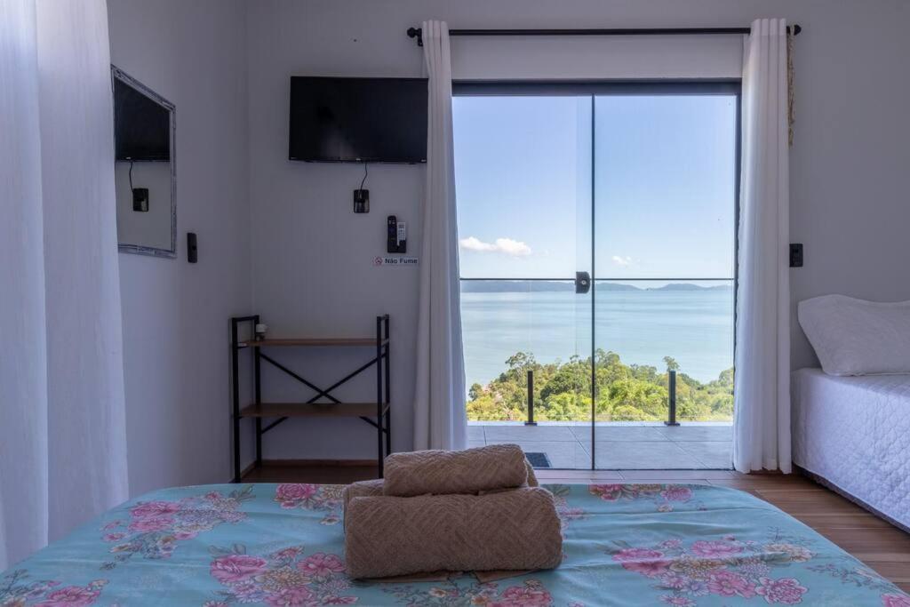 Casa Mirante Do Sol-Vista Exuberante Com Spa Governador Celso Ramos Eksteriør billede